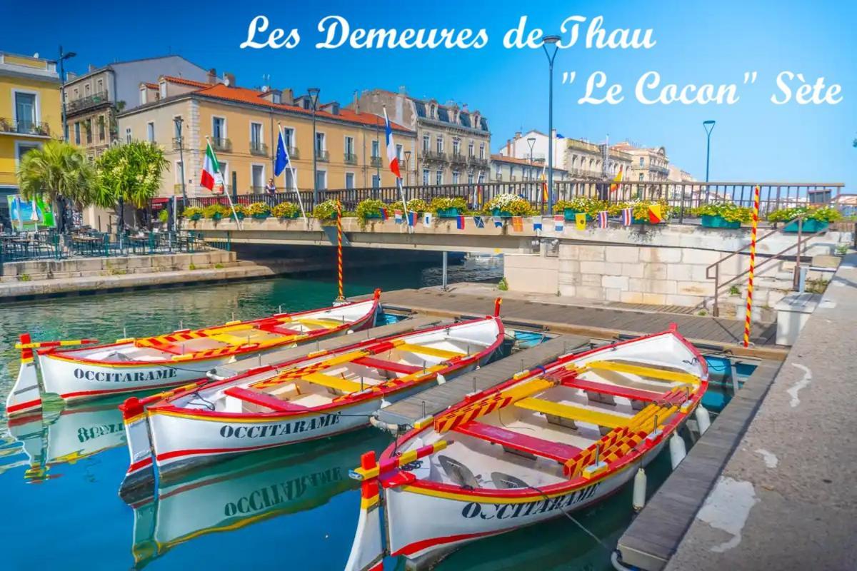 Le Cocon Les Demeures De Thau Appartement Sète Buitenkant foto